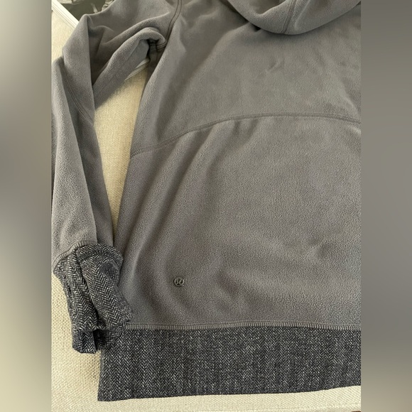 Lululemon Runaway Fleece In Soot Light/Heathered Medium Gray Size 8 - Picture 12 of 15